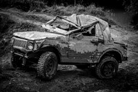 Crashed Suzuki SJ413 4x4