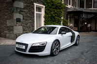 White Audi R8 V10 5.2 2010 FCK1Y