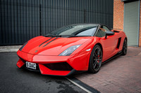 Red Lamborghini Gallardo Performante LP 570-4 on Rico Rally Sunday Drivers 5DAC