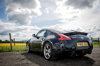 Black Nissan 370z Stillen Supercharged