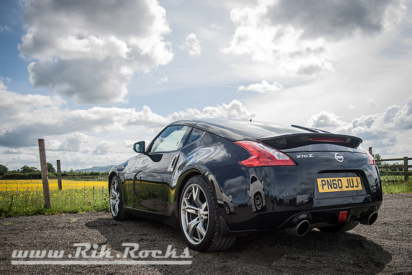 Black Nissan 370z Stillen Supercharged