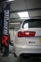 White Audi RS6 Litchfield