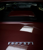 Dark Red Ferrari 328 GTB