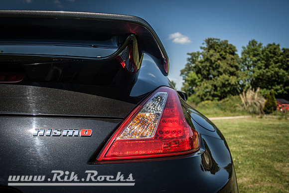 A Black Nissan 370z Nismo Edition