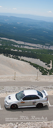 Silver Mitsubishi Evo 6 Tommi Makinen Edition - Mont Ventoux