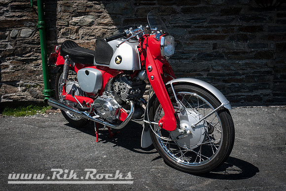 Classic Honda Motorcycle