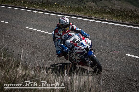 Isle of Man TT Super Sport Race on the Mountain 2015 Bike 1