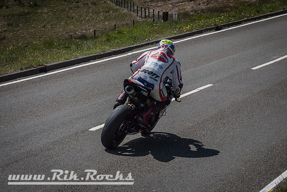 Isle of Man TT Super Sport Race on the Mountain 2015 Bike 44