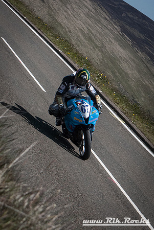 Isle of Man TT Super Sport Race on 'The Mountain' 2015 Bike 67