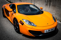 Orange McLaren MP4 12C