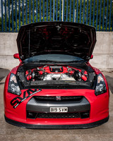 Red Nissan GTR - SVM 1000BHP