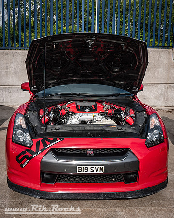 Red Nissan GTR - SVM 1000BHP