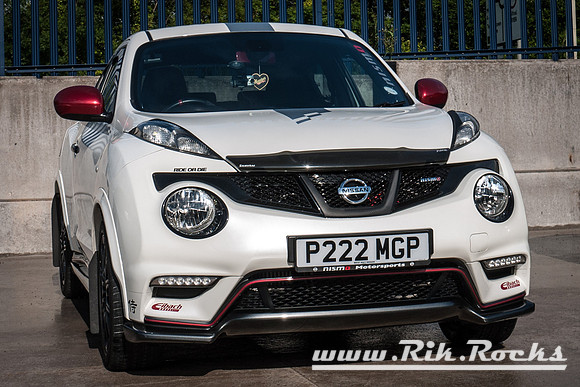 A White Nissan Duke Nismo - Tuned by Litchfield