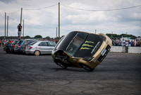 Nissan 350z - Terry Grant - Monster Energy Stunt Car on 2 Wheels