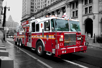 New York City Tower Ladder Fire Truck 1
