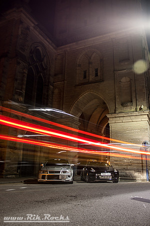 Mitsubishi Evo VI TME and Nissan 370z Stillen