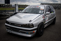 A Silver Daihatsu Charade GTti