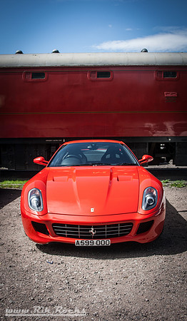 A Red Ferrari 599 A599OOO