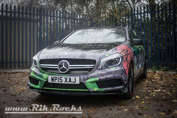 Mercedes-Benz A45 - Wrapped by RSV Graphics WP15 XAJ