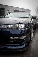 A Blue Nissan 200sx S14a