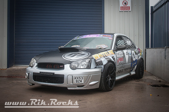 A Silver Subaru Impreza WRX STi S9 KX53BZM