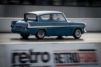 Harris Ford Anglia at Santa Pod RWYB HPP 596C Retro Ford
