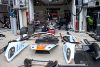 Aston Martin 'Gulf Racing' 90th Anniversary Le Mans Pit Garage