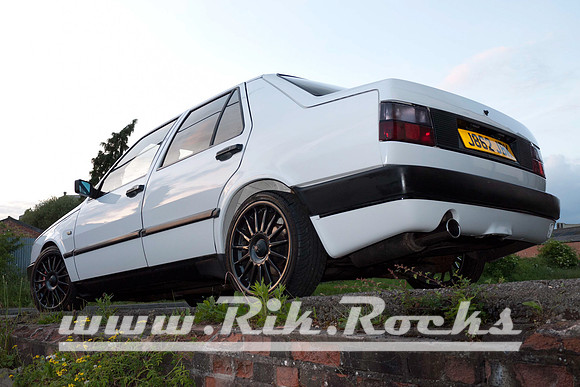 1991 White Fiat Croma Turbo ie J862 JBK