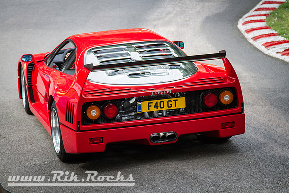 Ferrari F40 - Shelseley Walsh Hill Climb Supercar Fest July 2019