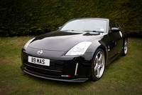 Black Nissan 350z Fairlady Nismo  at Shelsley Walsh Hill Climb Breakfast Meet March 2015 B9MAS