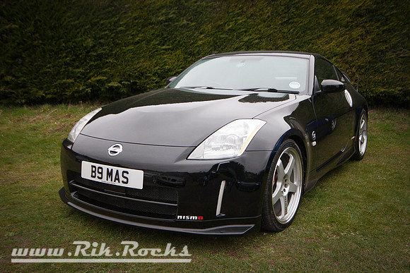 Black Nissan 350z Fairlady Nismo  at Shelsley Walsh Hill Climb Breakfast Meet March 2015 B9MAS